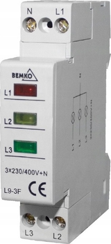 Lampka kontrolna Bemko 3-fazowa L9 (5900280901637)