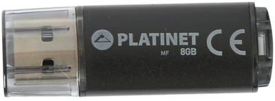 Pendrive Platinet X-Depo 8GB USB 2.0 Black (PMFE8B)