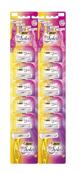 Набор бритв без сменных картриджей BIC Miss Soleil Colour Collection 10 шт. (3086123399464)