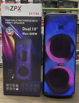 Ощная портативная акустическая колонка ZPX ZX-7784