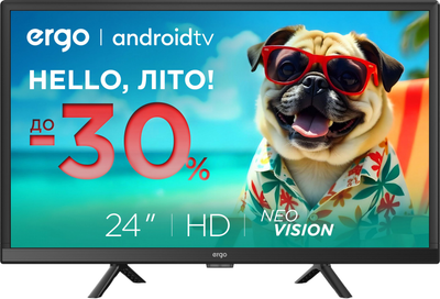 Телевизор Ergo 24" 24GHS5500