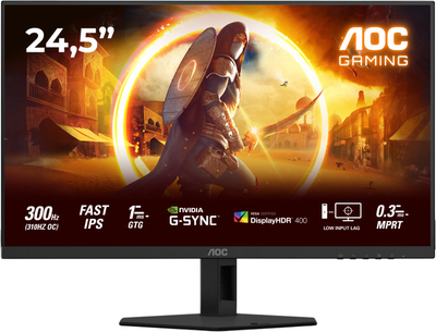 Монітор 24.5" AOC 25G4SRE