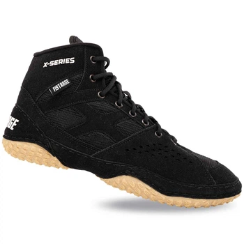 Борцовки замшевые Fistrage X-Series 4561 размер 44 Black-Beige