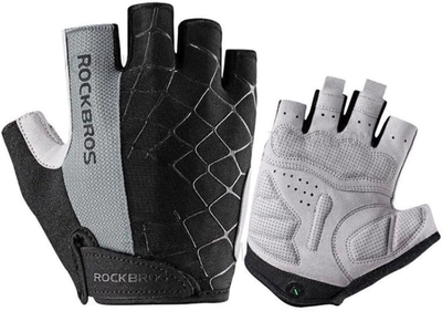 Велорукавички RockBros S109GR M Grey (5907769312649)