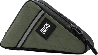 Torba rowerowa Rockbros 30180025004 na ramę 0.3 l Green (5907769374418)
