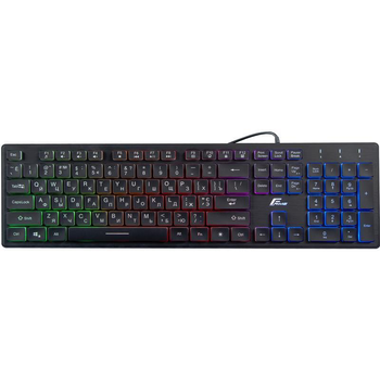 Клавіатура Frime Moonfox Rainbow (FLK18220) Чорний