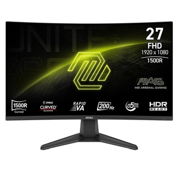 Монітор MSI 27" MAG 276CF E20 VA Black Curved 200Hz ( Чорний ) 27526