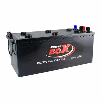 Акумулятор Power Box 190 Ah/12V "3" (+ сверху)