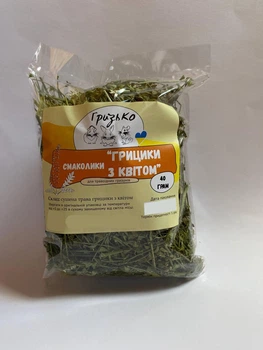 Смаколики для гризунів ГризьКо Грицики з квітом 40 г