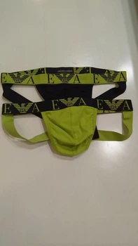 Чоловічі труси джоки 2 шт. Emporio Armani L Різнокольоровий (EM000257-bl-lime)