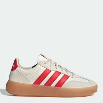Жіночі кеди шкіряні низькі Adidas Barreda Decode Lux JR1231 40 (6.5UK) 25 см Owhite/Betsca/Alumin (4068801881507)