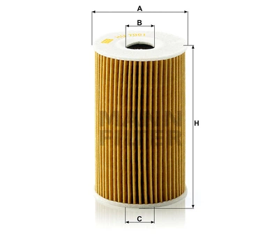 Фильтрующий элемент масляного фильтра MANN-FILTER HU 7001X