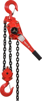 Рычажная Цепная Лебедка 6.0 т L=1.5 м YATO® YT-58967