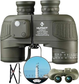 Бинокль HUTACT 10х50 Green Б/В