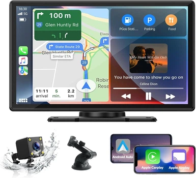 Автомагнитола Eyetoo / 9" / Сенсорная / Apple CarPlay / Android Auto / Wi-Fi / Bluetooth / AUX Б/В