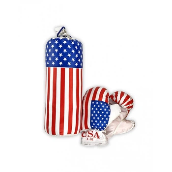 Дитячий боксерський набір "Америка"0001 Danko Toys S-USA з рукавичками