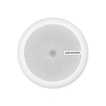 Внутрішній охоронний мікрофон Hikvision DS-2FP2061 0 dB - 90 dB всеспрямований Білий