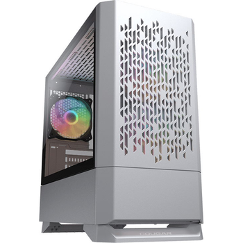 Корпус для ПК Cougar MG140 AIR RGB Mini-Tower MicroATX, MiniITX без БЖ White