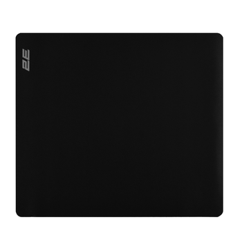 Килимок для миші 2E SHINY односторонній, поліестер 450x400x2мм Чорний (2E-PAD-M-SHINY-BLACK)