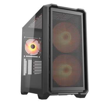 Корпус для ПК Cougar MX600 Mini RGB Mini-Tower MicroATX, MiniITX без БЖ Black