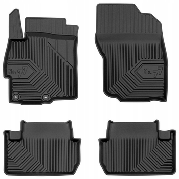 Комплект автомобільних килимків Frogum No.77 для Mitsubishi Lancer VIII 2007–2017 4 шт (5902643441453)