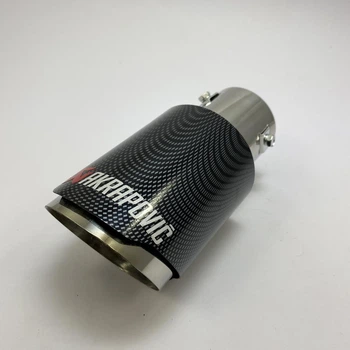 Насадка наконечник глушителя Akrapovic M 89185 ZB d63мм L185мм зовн d85мм на выхлопную трубу SV0400