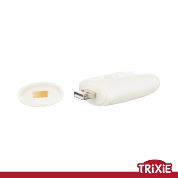 Світлодіодна указка для котів Trixie 41313 "Catch the Light", з малюнком мишеня, USB, 8.5см (TX-41313)