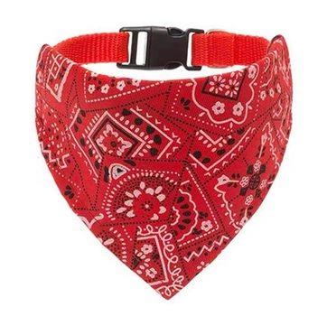 Ошейник - бандана "DJUMPY" Красный Size S