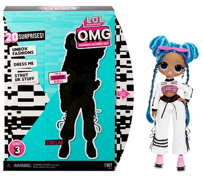 Лялька LOL OMG Chillax ЛОЛ ОМГ Леді-Релакс чиллакс серії 3 L.O.L. Surprise! S3 O.M.G MGA