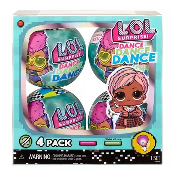Набір із 4 куль ЛОЛ Dance Танцівниці LOL Surprise Ігровий набір з лялькою Dolls Данс 117896 MGA