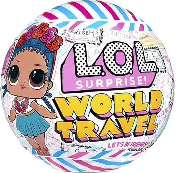 Игровой набор с куклой ЛОЛ Путешественницы L.O.L. Surprise! серии LOL World Travel
