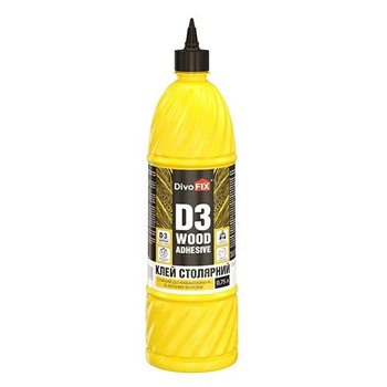 Клей ПВА D3 Столярный 10 кг DivoFix