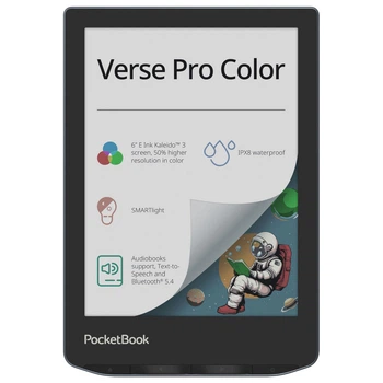 Электронная книга PocketBook 634K3 Verse Pro Color Stormy Sea (PB634K3-1-CIS)