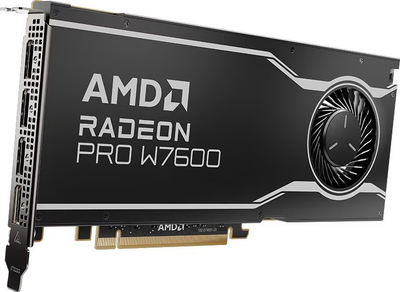 Karta graficzna AMD PCI-Ex Radeon PRO W7600 8GB GDDR6 (128-bit) (4 x DisplayPort) (100-300000077)
