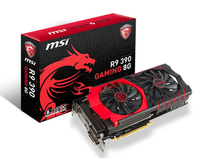 Відеокарта MSI Radeon R9 390 8GB GDDR5 (R9 390 GAMING 8G:5) Б/в