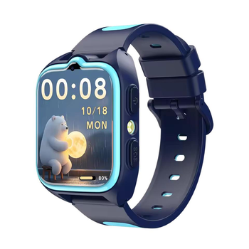 Android 4G Sim cмарт-годинник Blackview Z30 Kids з GPS, SOS, українським меню та додатком, Video Call, IP67, BLUE (Z30BLUE)