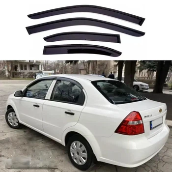 Дефлектори вікон на Chevrolet Aveo 2006-2011 AV-Tuning (62967)
