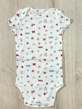 Боди для девочки Carters 126H619 9 мес 69-72 см Белый