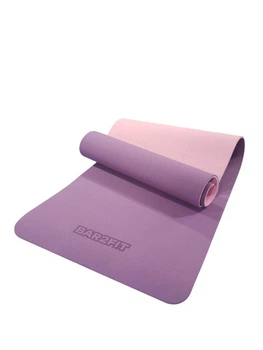 Фитнес коврик ТРЕ+ТС BAR2FIT 183*61*0,6 см фиолетово-розовый 151630