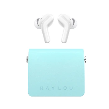 Бездротові навушники Haylou Lady Bag T87, ANC, TWS, IPX4, BT5.2, 34mAh, 300mAh, 5h, Earbuds blue EU