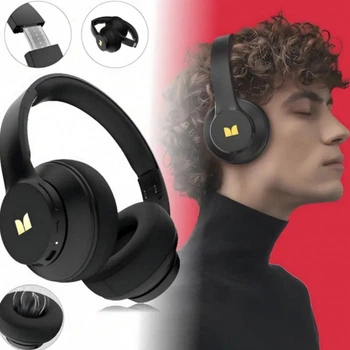 Навушники Бездротові з шумопоглинанням Bluetooth 5.4 MONSTER MH22202 Mission 100 40 годин