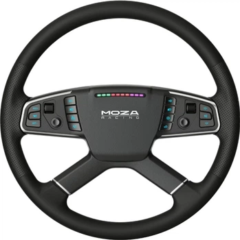 Kierownica MOZA Racing TSW Truck 40 cm 14 przycisków RGB Czarna (RS060)