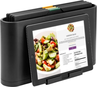 Набір дошок у кейсі Brabantia Tasty+ 33.5x18.9x8.9 см 4 шт чорні