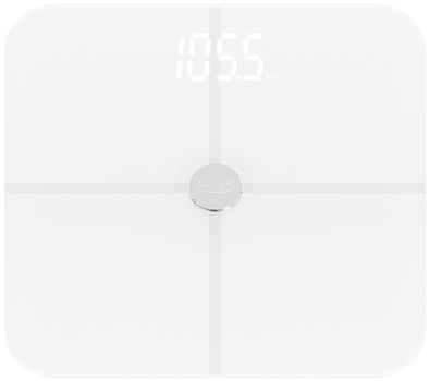 Весы напольные Adler AD 8187 white