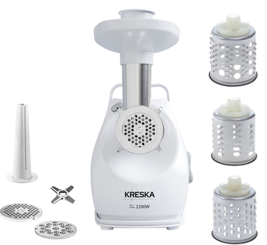 М'ясорубка Kreska 390.51 White