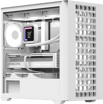 Корпус Aerocool D302A-G-WT-v1 (ACCS-DS04043.21) White