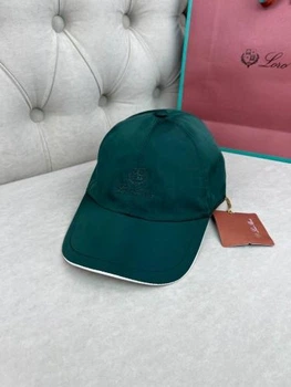 Кепка бейсболка Loro Piana One Size унісекс зелена