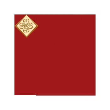 Салфетка Luxy Бордовая 20 шт трехслойная (2517)