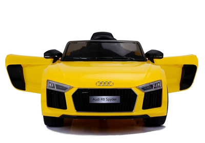 Електромобіль для дітей Lean Toys Audi R8 JJ2198 Жовтий (5907625584357)