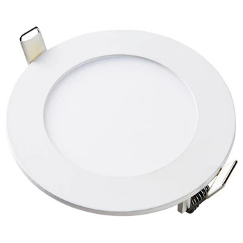 LED панель 6W круг білий 450Lm 3000K D=120*13mm 2835SMD Alu+Plastic Eltis Electric